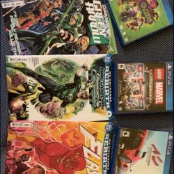 comics and games