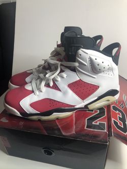 Nike air Jordan 6 carmine size 11 used