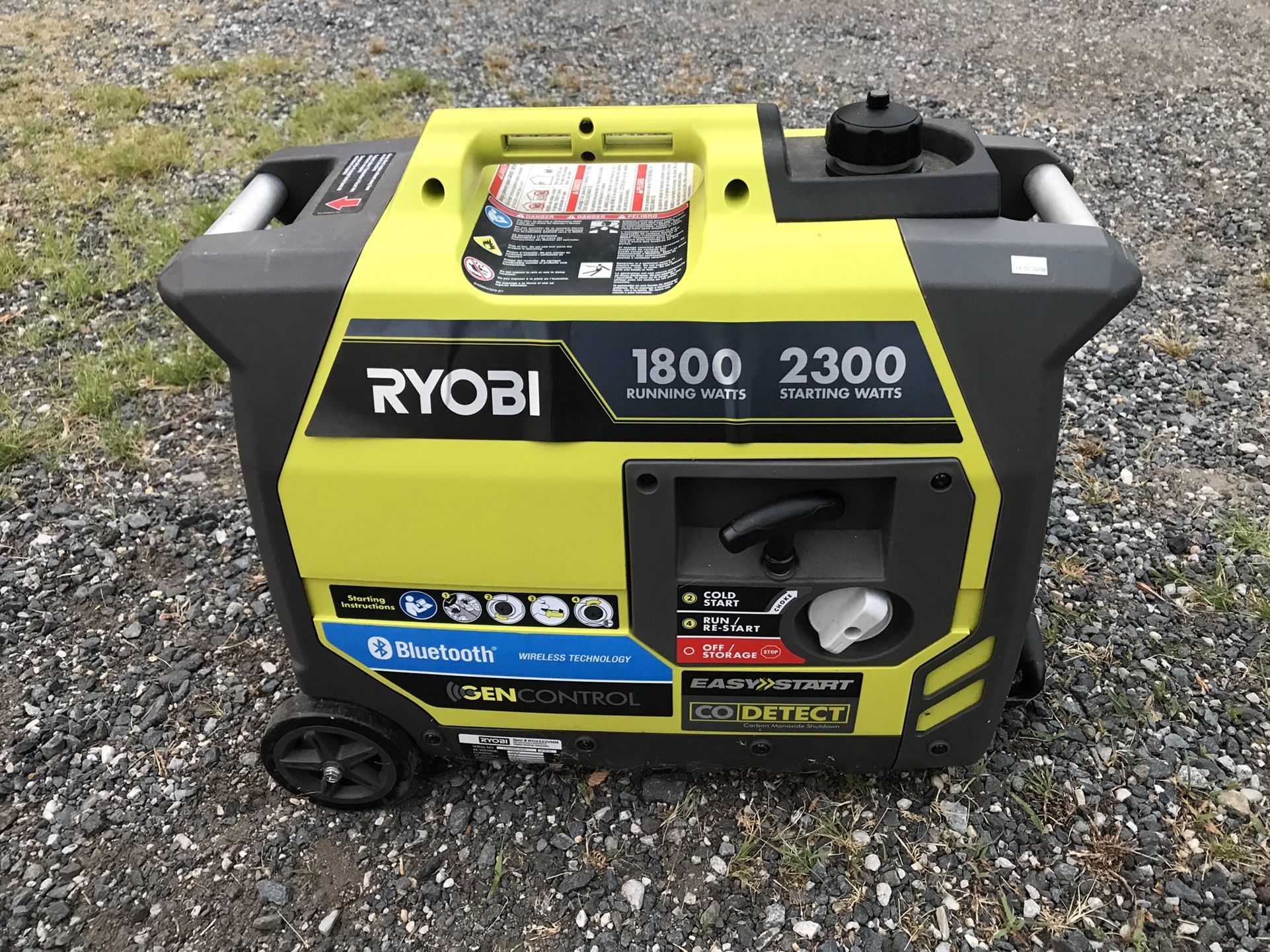 Ryobi Generator, Runs But No Power