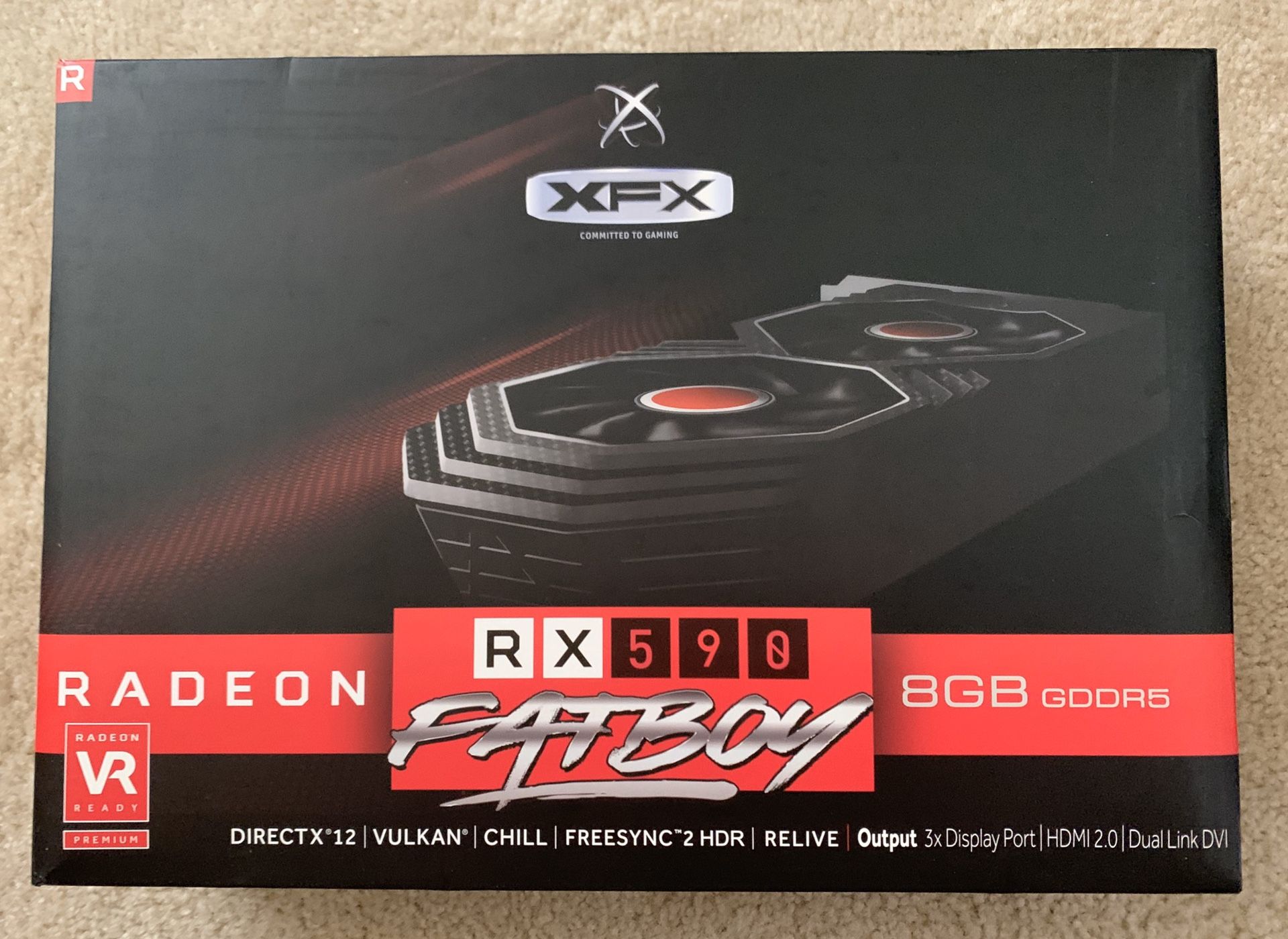 RX 590 8gb Video Card