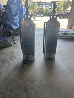 Soda Ash Fire Extinguisher Light