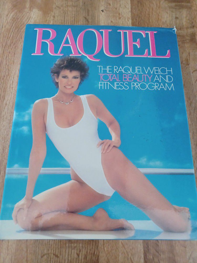1984 Raquel Welch Total Beauty And Fitness Program Book 
