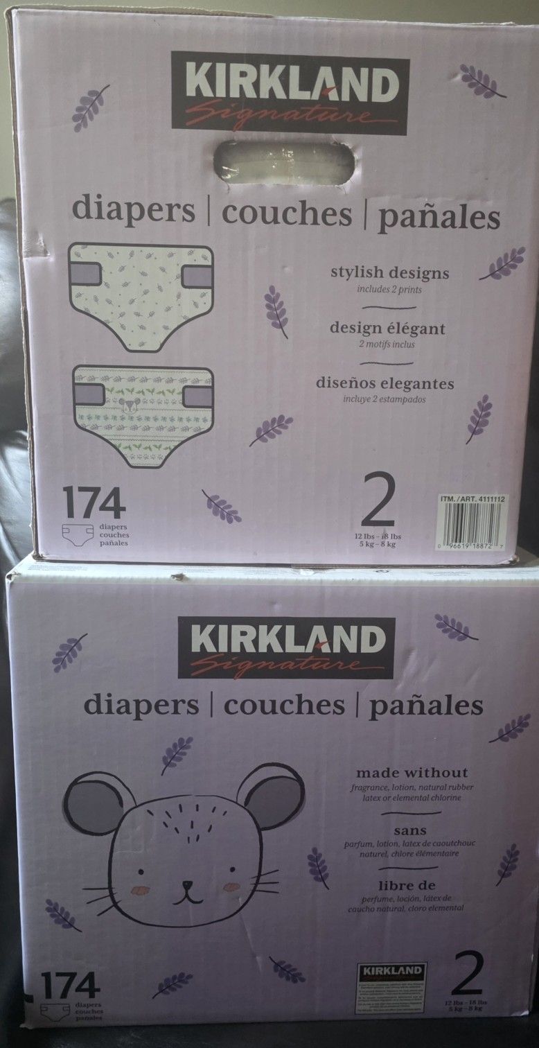 Kirkland Diapers Size 2