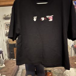 Off white acrylic arrow pink