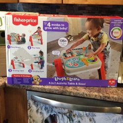 Fisher Price Laugh & Learn 4-in-1 Activity Table & Easel