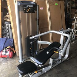 Precor Combo Chest Press Machine - Flat/incline/military