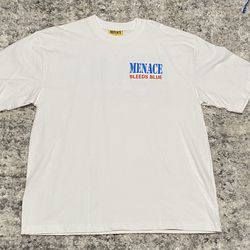 Menace bleed blue t