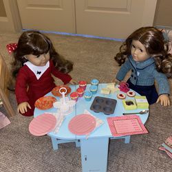 American Girl Doll Baking Set & Accessories