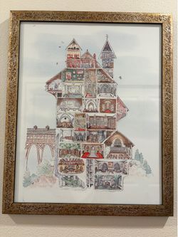 Harry Potter Castle Wall Art