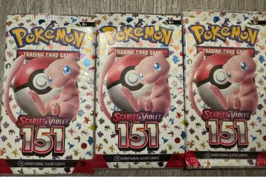 Pokemon 151 packs