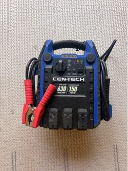 CEN-TECH Jump Starter with Air Compressor