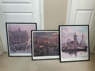 Vintage Seattle Series art work