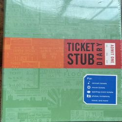 NEW - Ticket Stub Diary