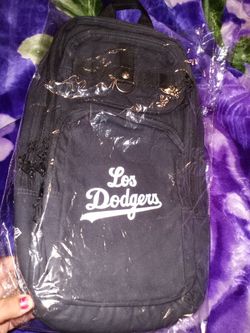 La Dodgers NEW ERA MLB BACKPACK SLIM LAP TOP 17" SPACE BLACK BAG