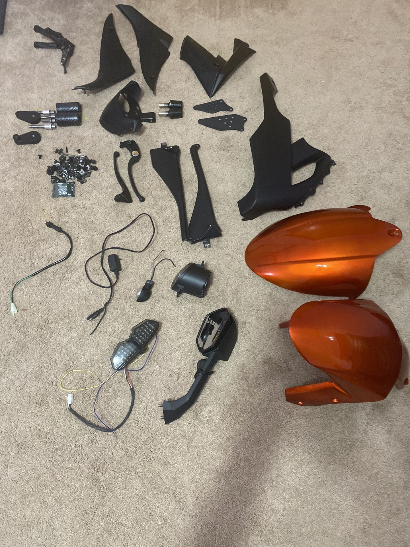 Motorcycle Parts. 