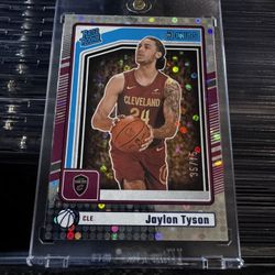 jaylon tyson /75 disco rated rookie