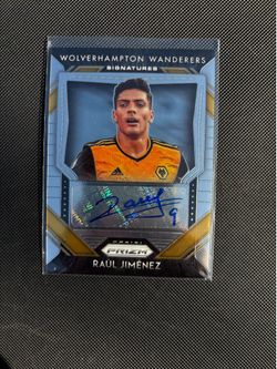 FIFA World Cup 2026 panini prizm wolves signatures Raul Jimenez