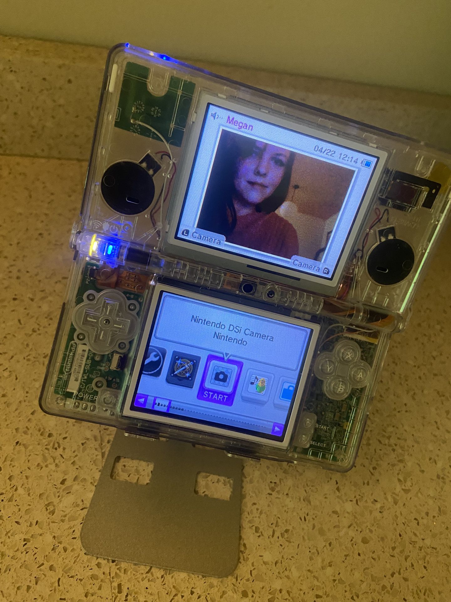 Clear Nintendo DSI