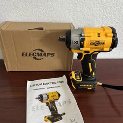ELECMAPS brushless drill & impact wrench, fits Dewalt 20V battery, Tool Only