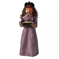 Spirit Halloween 3 Ft Animated Doll Greeter Decoration