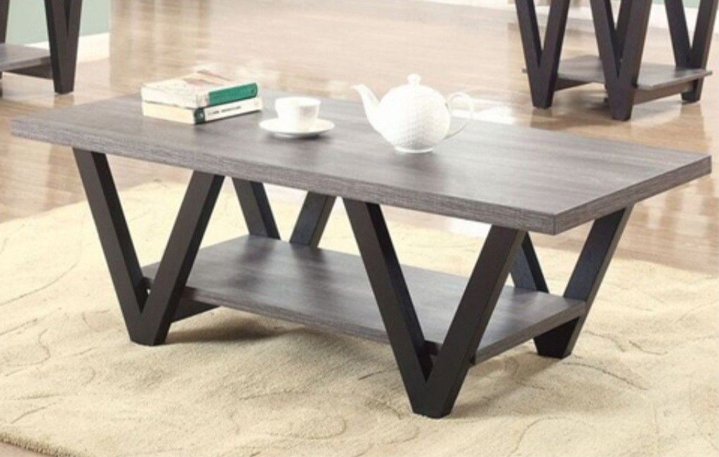 Stevens Gray Coffee Table