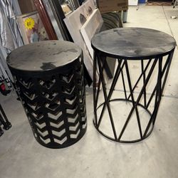 (2) Side Tables $25