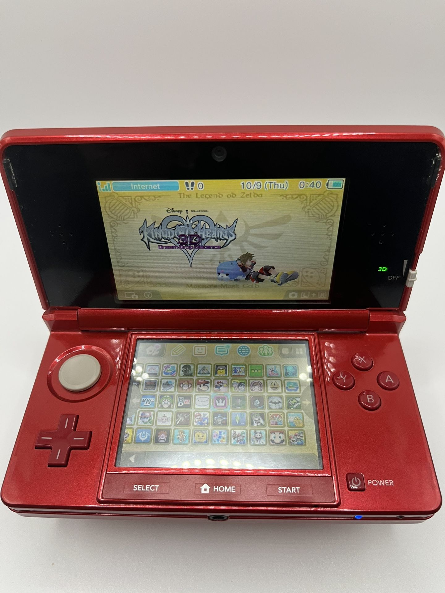 3ds Red Preloaded