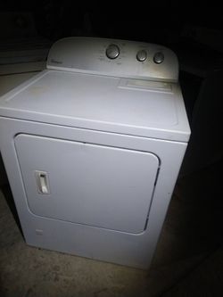 Whirlpool gas dryer refurbished works great can deliver install and haul.  Tap on profile pic to see my other items
