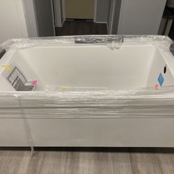 New Inbox Hydro Systems Sydney 60 Inch Right Hand Drain Alcove Bathtub