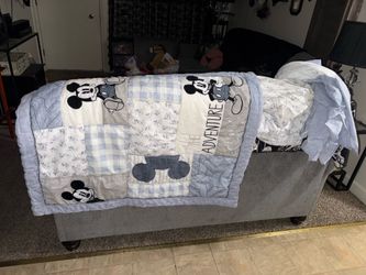Disney Mickey Mouse “Call Me Mickey” 3-Piece Crib Bedding Set
