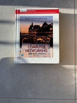 Computer Networking: A Top-Down Approach (8th Edition) Authors: James F. Kurose, Keith W. Ross – Pearson
