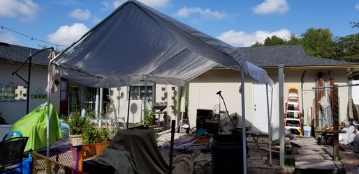 Vehicle Cover and frame 10'X20'