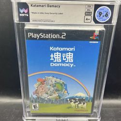 Katamari Damacy PS2 PlayStation 2 Retro Video Game Sealed Wata Graded 9.6
