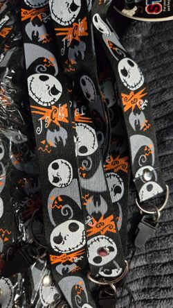 Nightmare Before Christmas Jack Skellington Lanyard