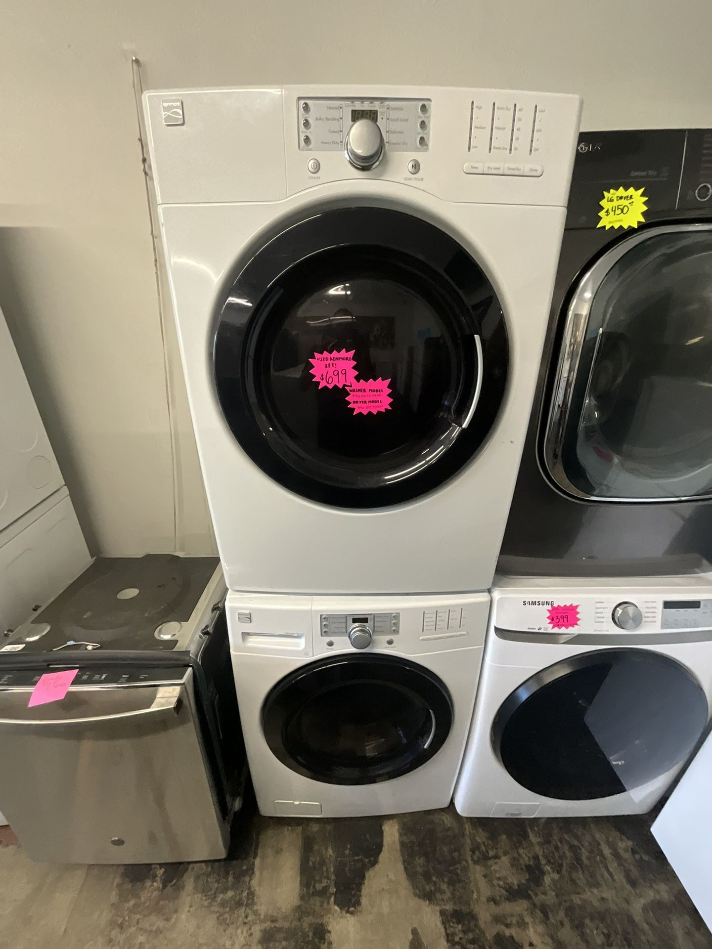 Kenmore Washer And Dryer Set