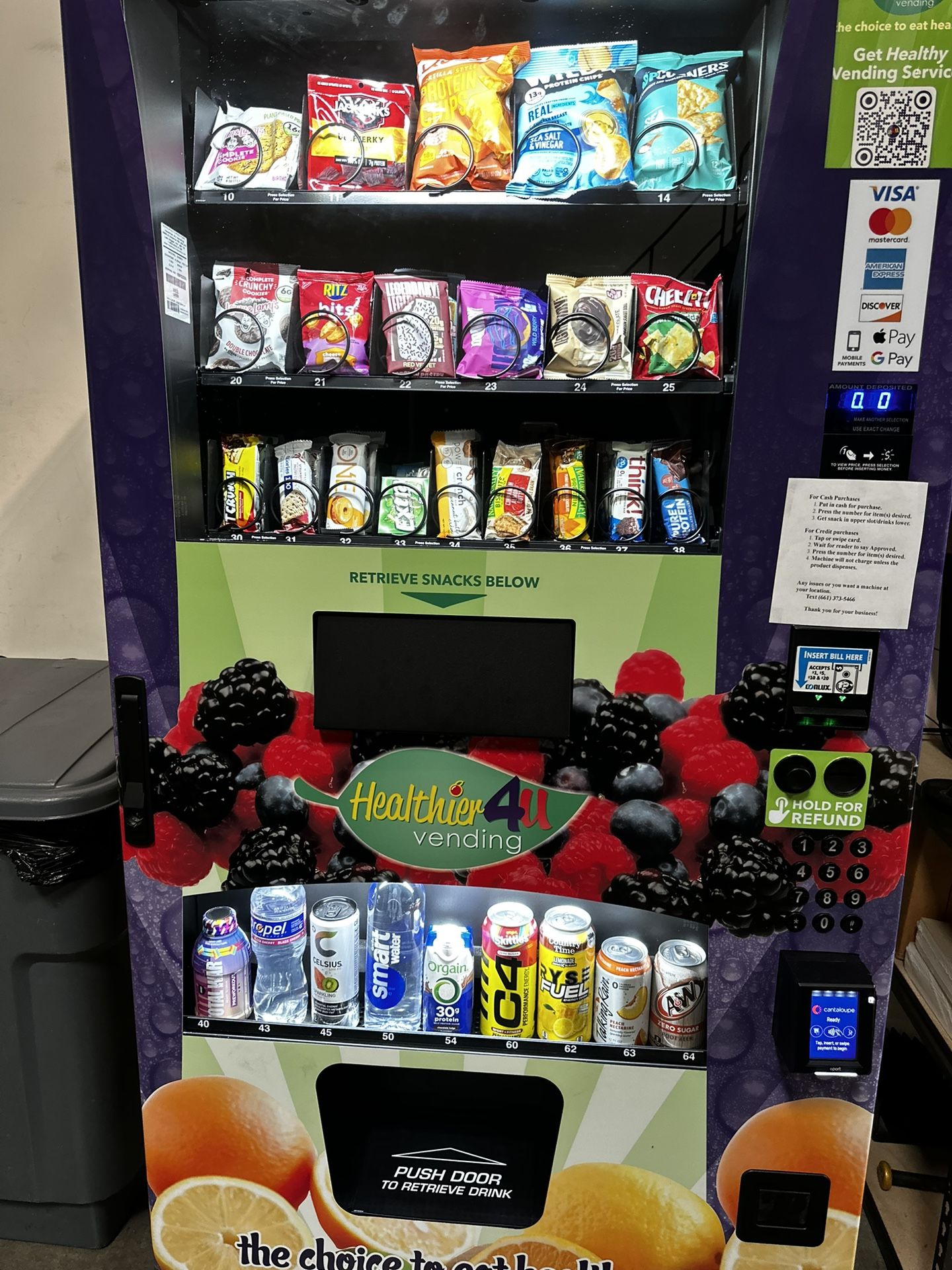 Healthier For You Vending Machine Business