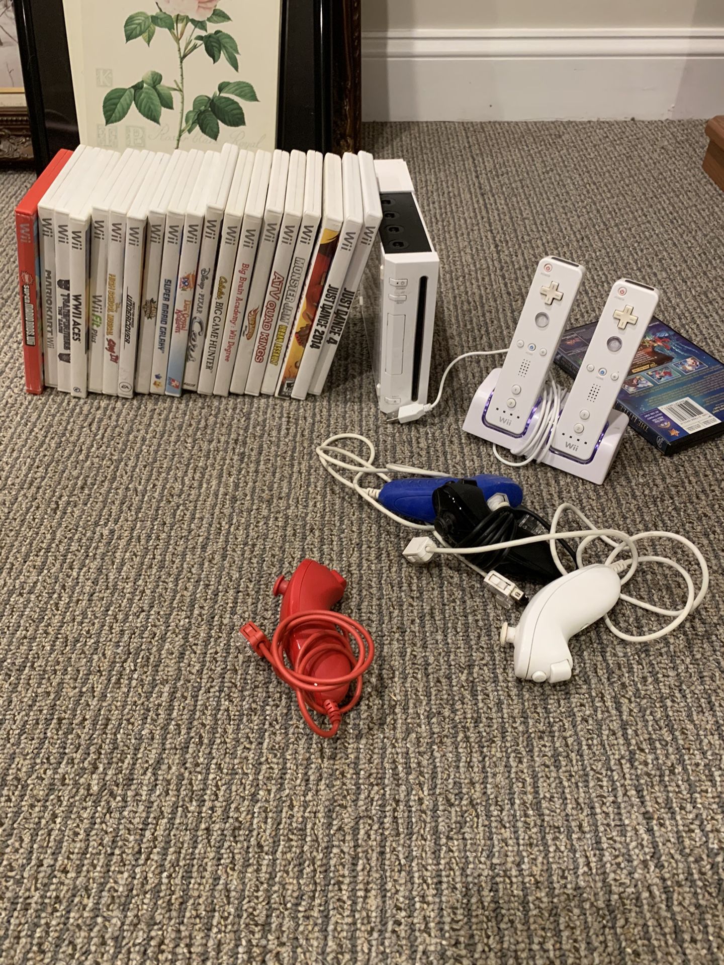 Wii with many games