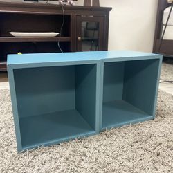 Turquoise Ikea Eket Cabinets $19.99 (2pc Set)