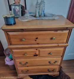 Four drawer dresser