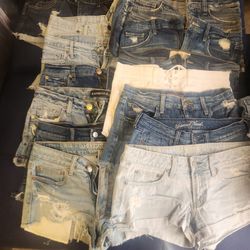 Size 26 jean short bundle
