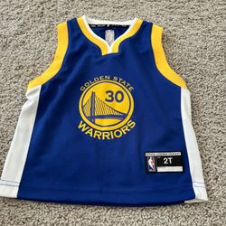 Size 2T Warriors Jersey 