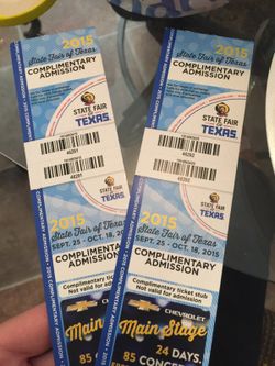Fair tickets