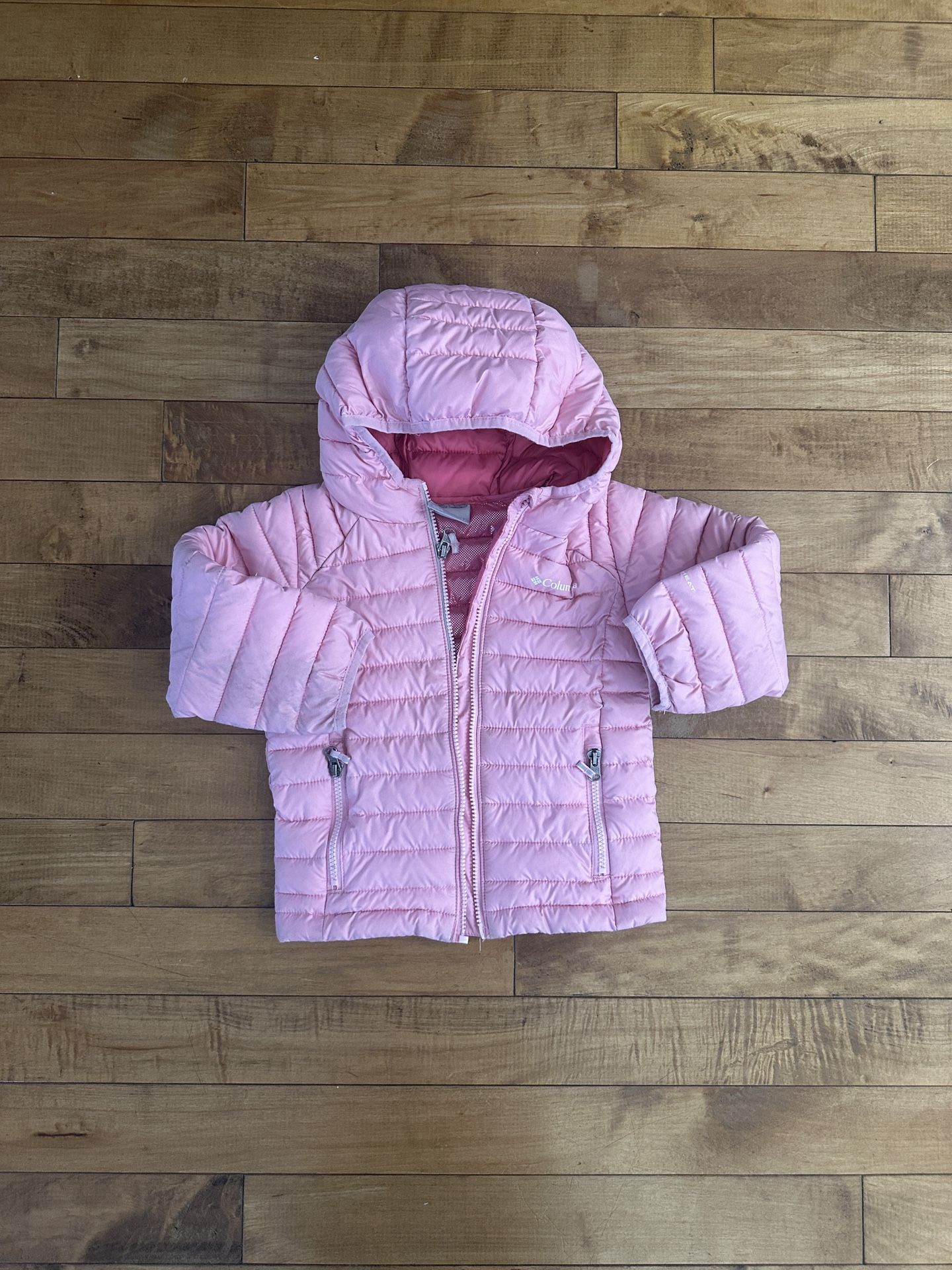Girls Columbia Powder Lite II Puffy Coat 4T