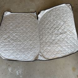 Layered Car Windshield Cover Sunshade