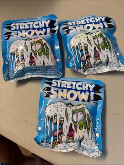 Stretchy Snow Sensory Toy – 3 Packs