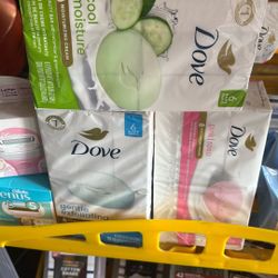 Dove Bar Soaps 6pk 