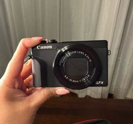 Canon G7X Mark iii digital camera.