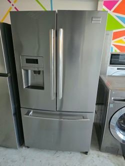 Kenmore elite stainless three door refrigerator