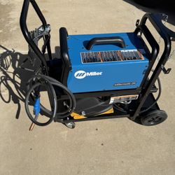 Miller Electric Millermatic 211 with Running Gear/ Cylinder Rack