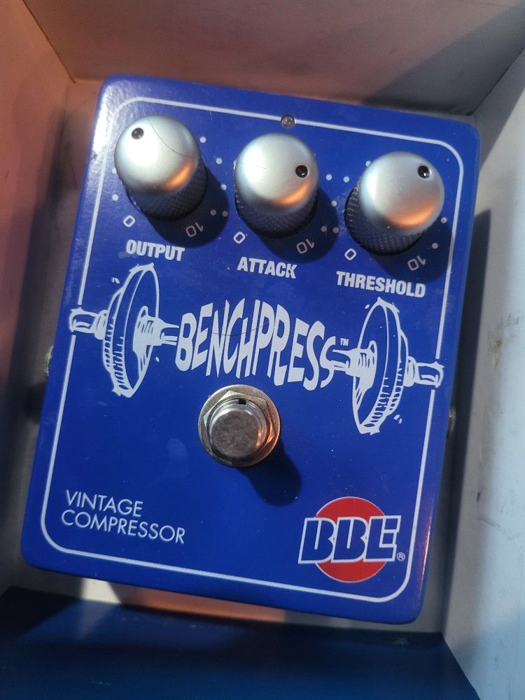 BBE BenchPress コンプレッサー（Used BBE BENCHPRESS VINTAGE
